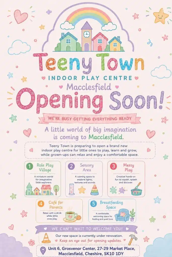 Teeny Town Opening Soon Poster