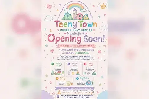 Teeny Town Opening Soon Poster